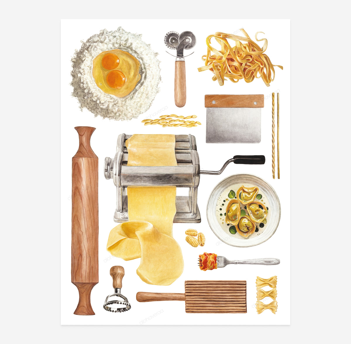 Pasta Kit Poster