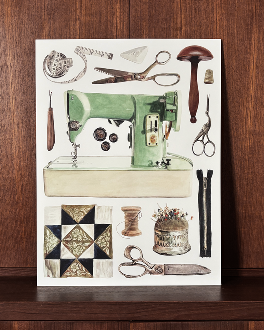 Sewing Kit Poster